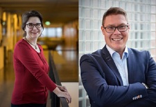 Vierashuoneessa FT Harriet Lonka ja professori Anssi Keinänen: Voiko tekoälyllä parantaa lainvalmistelun laatua?